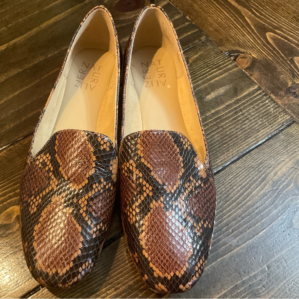 Naturalizer Brown Patterned Flats - image 1